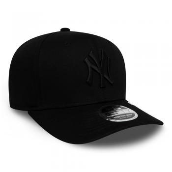 New Era Tonal Black 950 Stretch Snap New York Yankees Cap, 9Fifty