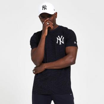 MLB AOP SS Tee New York Yankees – T-Shirt Animalprint schwarz